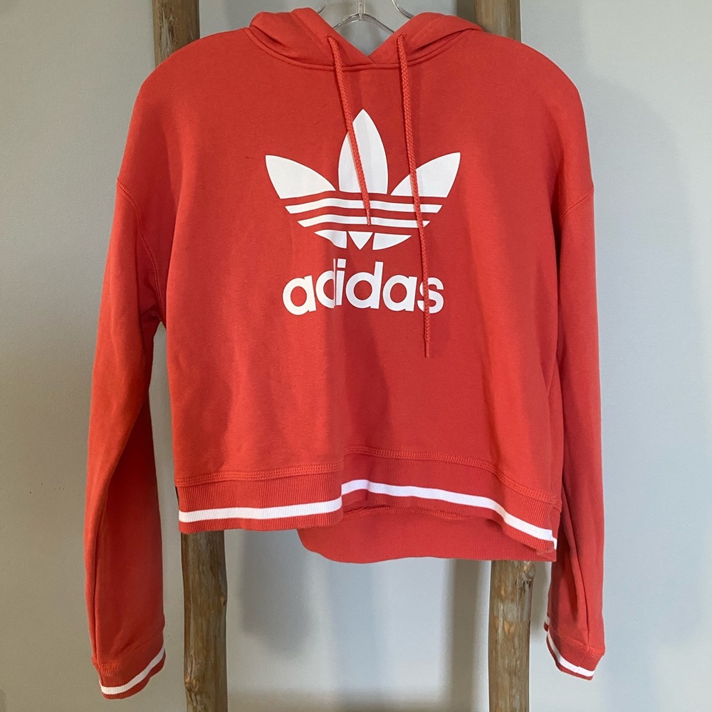Adidas crop sweatshirt